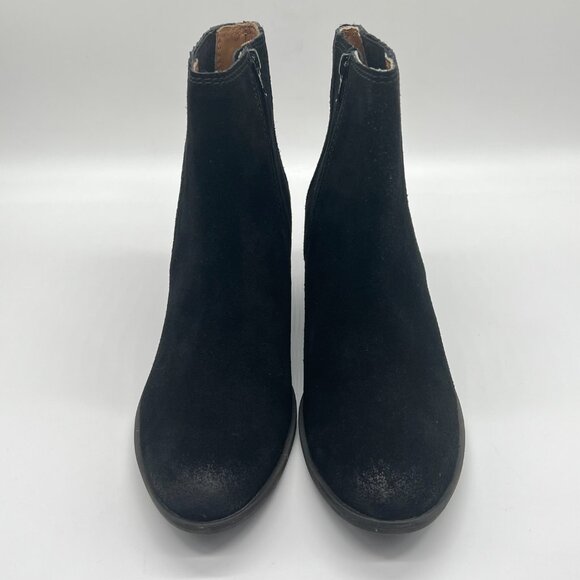 Josef Seibel 37 EU 6 - 6.5 US Daphne 44 Black Suede Leather Ankle Boots Shoes - Picture 2 of 14